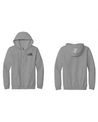 Beacons Left Chest - Adult Gildan 18600 Sports Grey