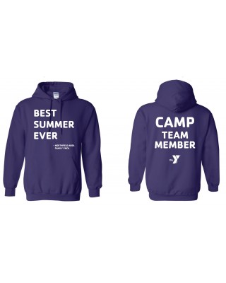 Northfield Area Camp Team Member Hoodie - 18500 Purple
