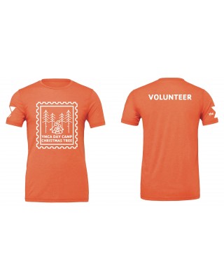 Camp Christmas Tree Big Stamp Volunteer Tees