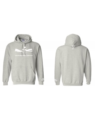 ADULT Youth and Family Services Hands Team Member - Gildan 18500 Sport Grey