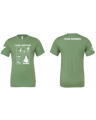 Camp Heritage Nature Stamps Tees