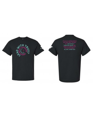 Lead with Trust - Gildan 2000 Black
