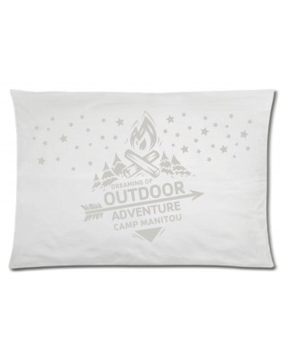 Camp Manitou Outdoor Adventure Pillow