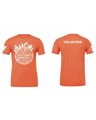 Camp Manitou Tree Stump Volunteer Tees