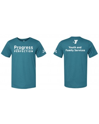 Progress Over Perfection Team Member - Bella + Canvas 3001 Marine