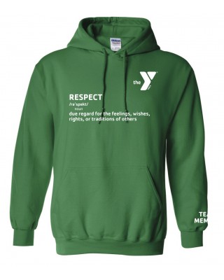Respect Definition Team Member Hoodie - Gildan 18500