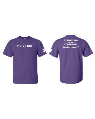ADULT Give Day Y - Gildan 2000 Purple