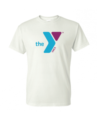 Y Logo Blue/Purple - Gildan 2000 White