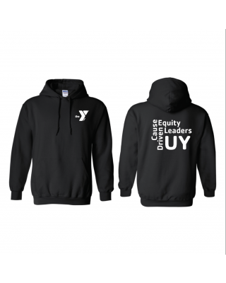 Y University Hoodie - Gildan 18500 Black