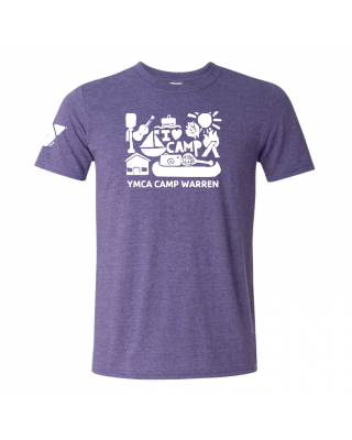 Warren Earlybird 2018 - Gildan 64000 Heather Purple