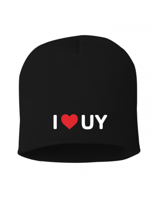 Y University I Heart UY Beanie - Sportsman SP08 Black