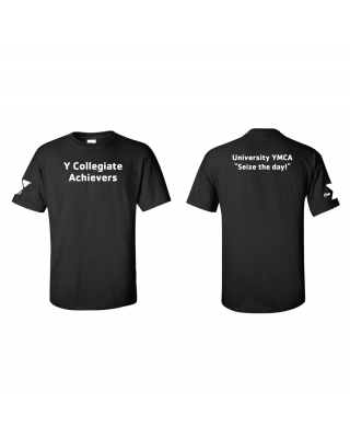 Y University Achieve Shirt - Gildan 2000 Black