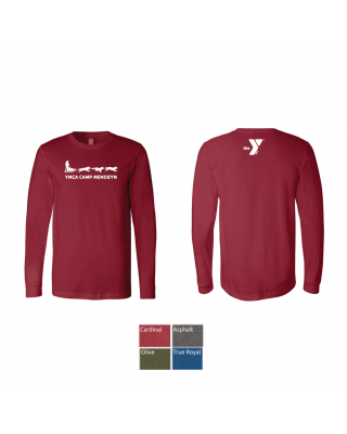 Menogyn Dogsledding Long Sleeve - Bella + Canvas 3501/3501Y