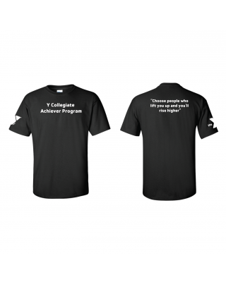 Y University Collegiate Achiever Shirt - Gildan 2000 Black