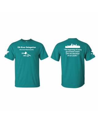 ADULT YIG Elk River 2019 - Gildan 2000 Jade Dome