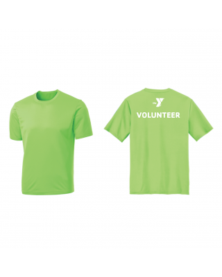 UNISEX Rash Guard Volunteer - Neon Green
