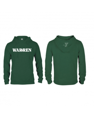 Camp Warren Retro Hoodie - Delta Apparel 99200 Forest