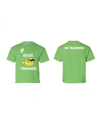 YOUTH Duck Trainer In Training - Gildan 2000B Lime
