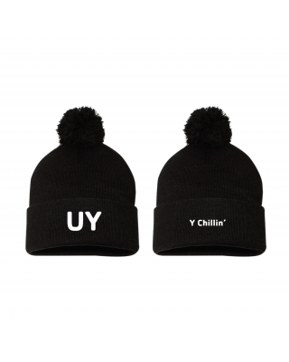Y University Chillin' Pom Beanie - Sportsman SP15