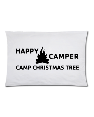 Christmas Tree Campfire Pillow