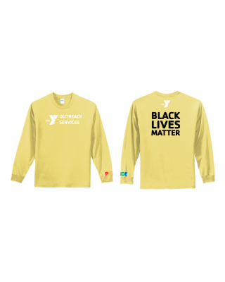 Y Outreach Services BLM Pride Long Sleeve - PC61LS Yellow