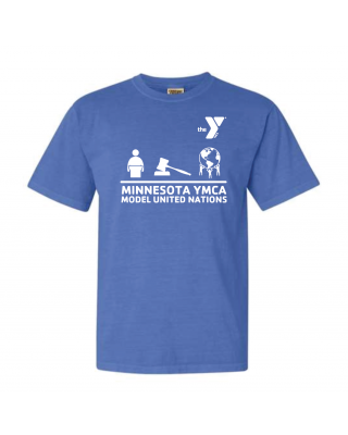 ADULT Model UN YIG Icons - Comfort Colors 1717 Flo Blue