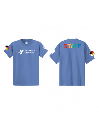 Y Outreach Services  BLM Native Wheel - PC61 Carolina Blue