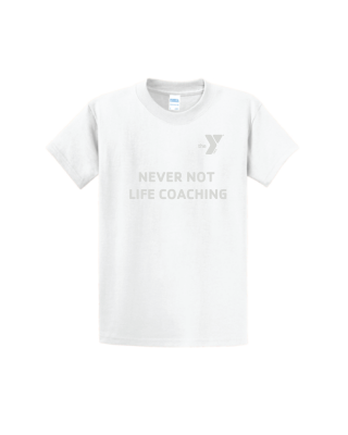Never Not Life Coaching Tee Tie Dye - PC61 White