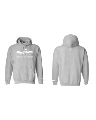 ADULT Youth and Family Services Hands Staff - Gildan 18500 Sport Grey