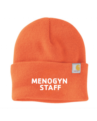 Menogyn Staff Carhartt Beanie - CT104597 Brite Orange