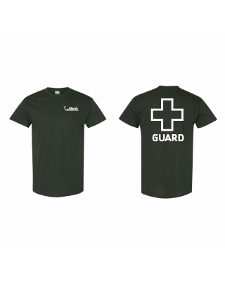The Marsh Lifeguard T-Shirt - Gildan 5000 Dark Green
