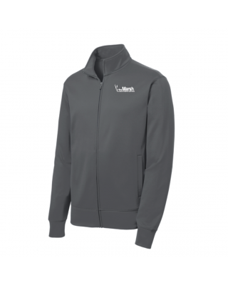 The Marsh Fleece Full-Zip Jacket - ST241 Smoke