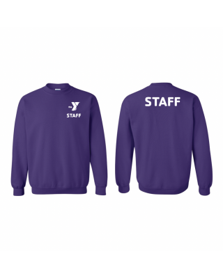 Y Logo Staff Crewneck - 18000 Purple