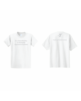 Youth and Family Services Dismantle Systems Tie Dye - PC61 White 