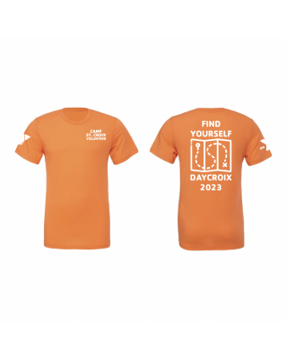 DayCroix Volunteer Tee 2023 - Bella + Canvas 3001
