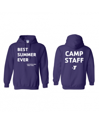 Northfield Area Camp Staff Hoodie - 18500 Purple
