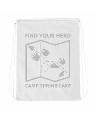 Spring Lake Find Your Herd Bag - Q-Tees Q4500 White