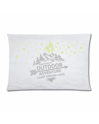 Spring Lake Outdoor Adventure Glow-in-the-Dark Pillow