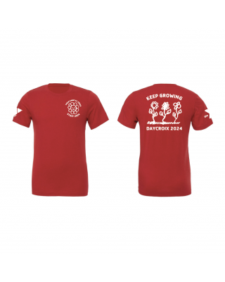 DayCroix Keep Growing Staff Tee 2024 - Bella + Canvas 3001