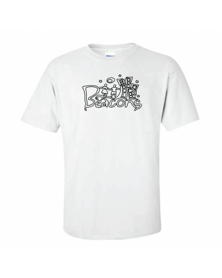 Beacons Outline - White Short Sleeve Tee