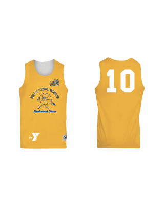 Nellie Stone Johnson Basketball Team - Gold/White Reversible Jersey