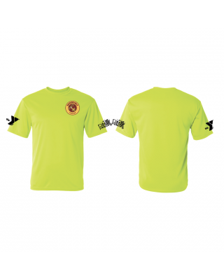 Beacons Roosevelt Performance Tee - 100% Poly T-Shirt Safety Yellow