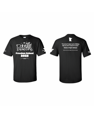 Beacons Marian Quote Tee - Black T-Shirt