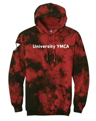 Y University and Sleeve - Adult PC144 Black/Red