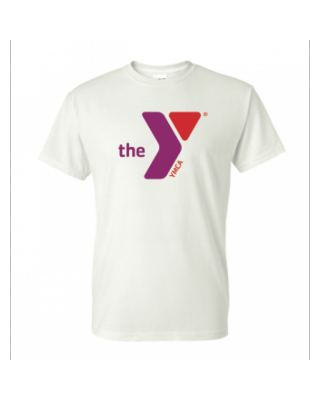 Y Logo Purple/Red - Gildan 2000 White