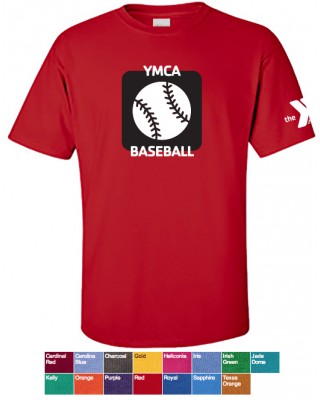 YOUTH YMCA Baseball - Gildan 2000B