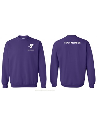 Y Logo Team Member Crewneck - 18000 Purple