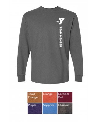 ADULT Y Team Member Vertical Long Sleeve - Gildan 2400