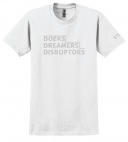Doers Dreamers Disrupters - Adult 2000 White