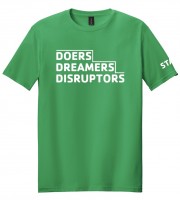 Doers Dreamers Disrupters - Adult 64000 Irish Green